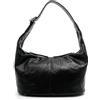 COCCINELLE BORSA DONNA FERNANDA MEDIUM WRINKLED IN PELLE A SPALLA NOIR S4B130201001 NERO PZ
