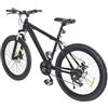 OMGGYER Bicicletta da 26 pollici, mountain bike, da uomo, 21 marce, mountain bike, in acciaio al carbonio, freestyle, regolabile in altezza, con freni a doppio disco per uomo/donna/ragazzo/ragazza