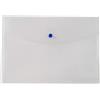 STARLINE BUSTA CON BOTTONE 22x30cm TRASPARENTE Starline (Conf.5)