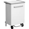 STILCASA Pattumiera a pedale Gastro 70L bianco Stilcasa