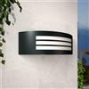 Applique Nera E27 IP54 da Esterno Antiabbagliamento - Serie SHELL