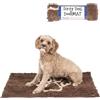 Dog Gone Smart Dirty Dog Doormat - Fast Drying rug with Super Gripper Backing for Clean Floors - Super Absorbent And Machine Washable Mat for Muddy Paws - Almond