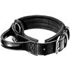 DINGO GEAR WWW.DINGOGEAR.COM 1977 Dingo Gear S04020 - Collare in Pelle Nera con Manico, Taglia M