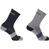 SALOMON EVASION CREW 2 PACK Calze Trekking Unisex