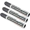 BLARO'S ORIGINAL 3 Pcs Rilevatore di banconote false - Pennarello per banconote false - Adatto per tutte le banconote in euro, dollaro, sterline, ecc. - Inchiostro resistente - Contatore banconote - Supermercato