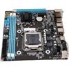Dpofirs Scheda Madre LGA 1150, DDR3 M.2 NVMe NGFF SATA a Doppio Canale, Scheda Madre Mini Itx, Slot PCIe da 6 GB/s Scheda Madre PC LGA 1150 ATX per