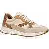 Geox D Bulmya, Scarpe da Ginnastica Donna, Beige, 35 EU
