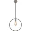 GTV Fija lampada sospesa 1x40 W grigio/cenere OS-FI-E27-15-DEC