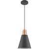 GTV Gianni lampada sospesa 1x40 W nero-oro OS-GIAN-E27-11-DEC