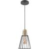 GTV Kaliope lampada sospesa 1x40 W nero-oro OS-KAL-E27-11-DEC