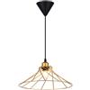 GTV Tilia lampada sospesa 1x40 W oro OS-TILIA2-40-DEC