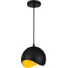 GTV Mavia lampada sospesa 1x40 W nero OS-MAV-13-DEC
