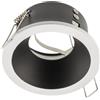 GTV Elva lampada da incasso 1x W bianco-nero OP-ELVAOBC-11