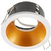 GTV Elva lampada da incasso 1x W bianco-rame OP-ELVAOBM-13