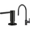 Franke Set rubinetto da cucina Franke Eos 115.0613.671, dispenser di liquidi Franke Atlas 112.0717.102