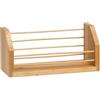DRW Scaffale Alamo in MDF legno bianco e naturale