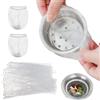 MWUMRCM Anti-intasamento Filtro per Lavello Cucina, 100 Pezzi Lavello Sacchetto Filtro Scarico Lavandino Cucina, Filtro per Copri Lavandino Cucina Rete Filtrante, Mesh Cucina Sink Strainer(Maglia grossa)