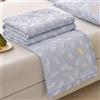 ZCXRYFL Trapunta in Cotone- Piumino Estiva Sottile E Fresca- Trapunte Patchwork, per Coperta da Divano/Lenzuola Ispessite, per Le Serate Calde, Cotone EsternoInterno (Double: 180X200cm,B)