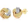 Orecchini creoli a cerchio rotondo da 20 mm realizzati in oro