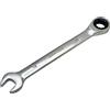 DAKCOS Chiave combinata a cricchetto 14 mm - Chiave combinata metrica a cricchetto in CR-V con finitura cromata opaca