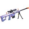 E-THOL Barrett 98k lanciatore a maniche morbide per bambini | Modello realistico con munizioni soft head | incl. 10 manicotti | Età 3+ (Viollet)