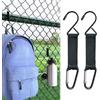 GUIZIYAO Ganci per Recinzione, Gancio da Recinzione per Borse da Tennis, Ganci di Sicurezza per recinzioni, Ganci multifunzionali, per Baseball, Tennis, Borsa da Calcio (2PCS)
