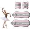 LEXICANMHS LEXICAMHS Polsini con Pesi 2 Pezzi, Set Pesi Regolabili per Caviglia, Polsini con Pesi per Piede/Polso,Adatti per Principianti e Bambini che Ballano Esercizi, Camminate, Jogging (0.5, Chilogrammi)