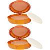 RILASTIL® Sun System Crema Compatta Uniformante SPF50+ Tonalità Dorè 2x10 ml Make up