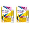 Bisolvon Duo Pocket Sciroppo per Tosse Secca, Grassa, Gola irritata, Adulti e Bambini 6+ 2x1 pz