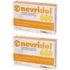 Nevridol 600 2x30 pz Compresse rivestite con film