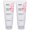 Goovi Rub, Rub Away Scrub Viso 2x75 ml Crema