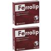 Ferrolip 20 Bustine Orosolubili Gusto Limone 2x20 pz Bustina