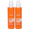 Avene Eau Thermale Avène Spray Solare SPF 30 Alta protezione 2x200 ml Crema solare