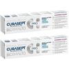 Curasept Biosmalto Mousse Gusto Fragola 2x50 ml Dentifricio