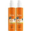 Avene Eau Thermale Avène Spray Bambino - Protezione molto alta SPF 50+ 2x200 ml Crema solare