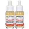 Garnier Siero Vitamina C Anti-Macchie, Illuminante e Rimpolpante, Arricchito con C, Niacinamide Acido Salicilico, Pelle Libera dalle Macchie Scure in Solo 6 Giorni Incarnato Luminoso, 30 ml 2x30
