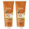 Avene Eau Thermale Avène Latte bambino - Protezione molto alta SPF 50+ 2x250 ml Crema solare