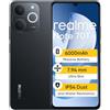 realme Note 70T Smartphone 4+256GB,Batteria di grande capacità 6000mAh,schermo 90Hz,comfort oculare,chipset UNlSOc T7250,IP54,Nero