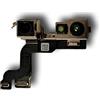 Smartex® Camera Frontale Compatibile con iPhone 14 - Front Camera con Cavo Flessibile Incluso
