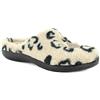 inblu Pantofole Donna Invernali Pelose Ciabatte Raggaze Peluche Leopardate Casa IB-EC0097 (Naturale,37)