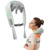 Snailax Massaggiatore per collo senza fili con calore, massaggiatore Shiatsu 3D per alleviare il dolore, regalo per mamma e papà, leggero e portatile per collo, schiena, gambe (verde)