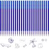 Znnhnn 24 Refill per Penna Gel Cancellabile,compatibili con Legami,Altezza 13 cm