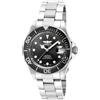Invicta Pro Diver Orologio da Uomo in acciaio inossidabile con movimento Automatico - 40mm, Argento/Grigio