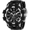 Invicta Bolt Orologio da Uomo in acciaio inossidabile con movimento Quarzo - 48mm, Nero/argento