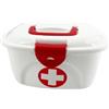 DRW Botiquin Scatola Grande PVC con manico 5L 22x27x16 cm - 5 litri