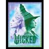 Pyramid International Stampa da collezione ufficiale Wicked 2 - (Bubbles) | Arte decorativa di alta qualità per gli amanti del teatro e i collezionisti | Poster incorniciato 30 x 40 cm