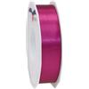 PRÄSENT CE Pattberg Präsent 25 mm 25 m Nastro di Raso a Doppia Faccia, Rosso
