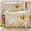PETTI Artigiani Italiani - Coppia di Federe Cuscino 50x30 cm in Microfibra, Cuscini Arredo Camera da Letto, Divano, Salotto, Set 2 Fodere Copricuscino, Federa Floreale 154, 100% Made in Italy