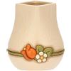 THUN - Poggiamestoli - ceramica - Collezione Country Bloom - 13,5 x 12,9 x 15,6 cm