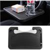 CGEAMDY Tavolo-Pranzo Volante Dell'auto, Tavolo Auto Per Conducente Tavolo Auto Volante Da Tavolo Volante Computer Portatile, Scrivania Volante-Auto Vassoio Portatile Multifunzione Fronte(Nero)